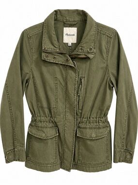 Madewell Olive Green Utility Field Jacket Size Small